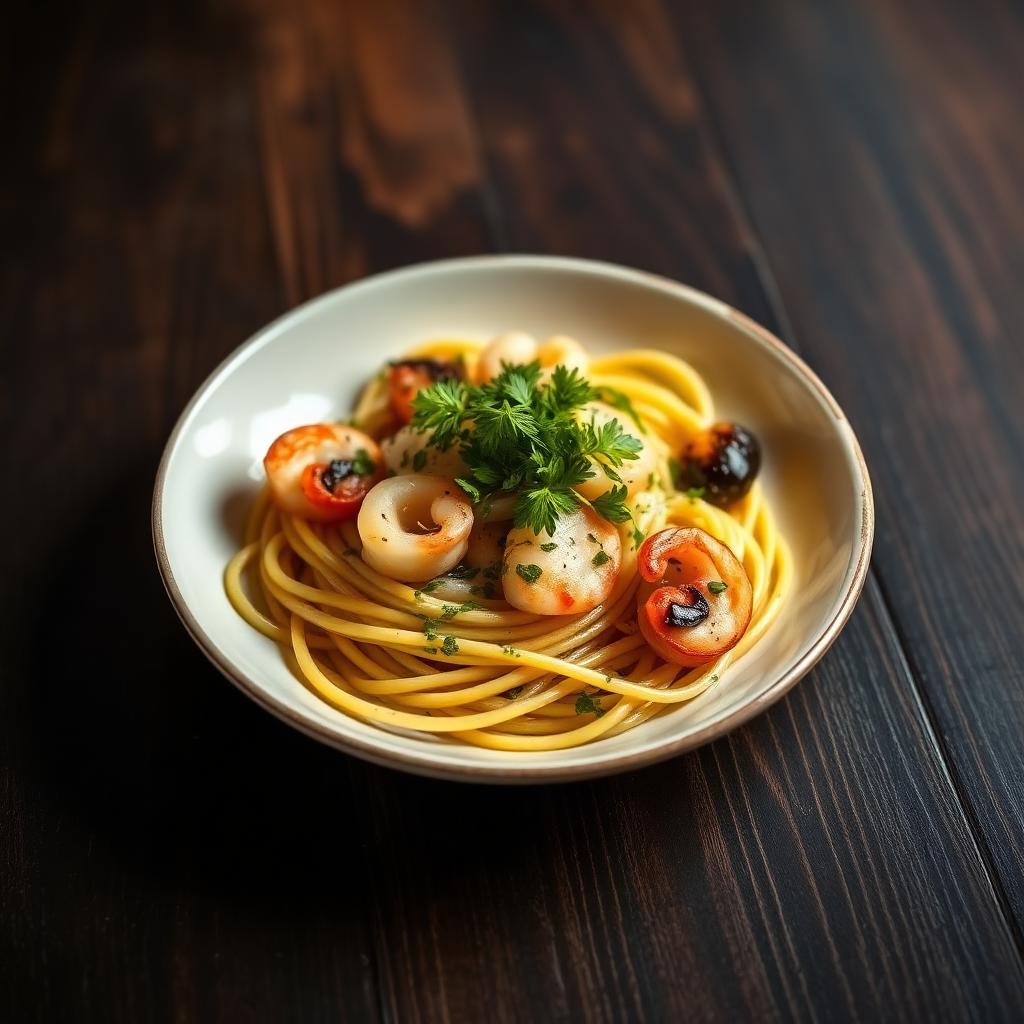 Linguine aos Frutos do Mar